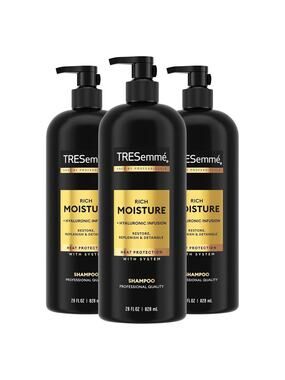 (3 PACK) Tresemme Shampoo Rich Moisture 28oz Pump